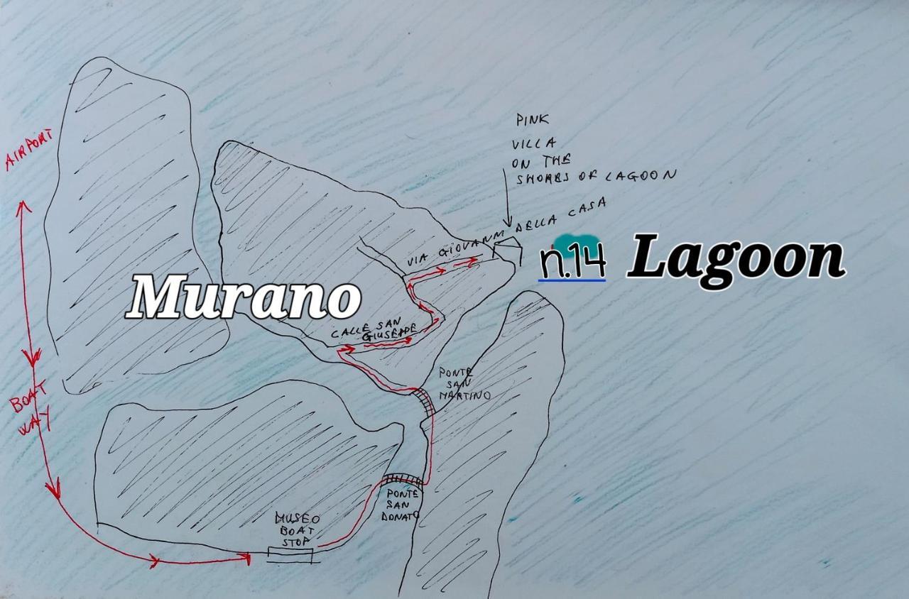 L' Incantevole Paesaggio Della Laguna Di Đảo Murano Ngoại thất bức ảnh